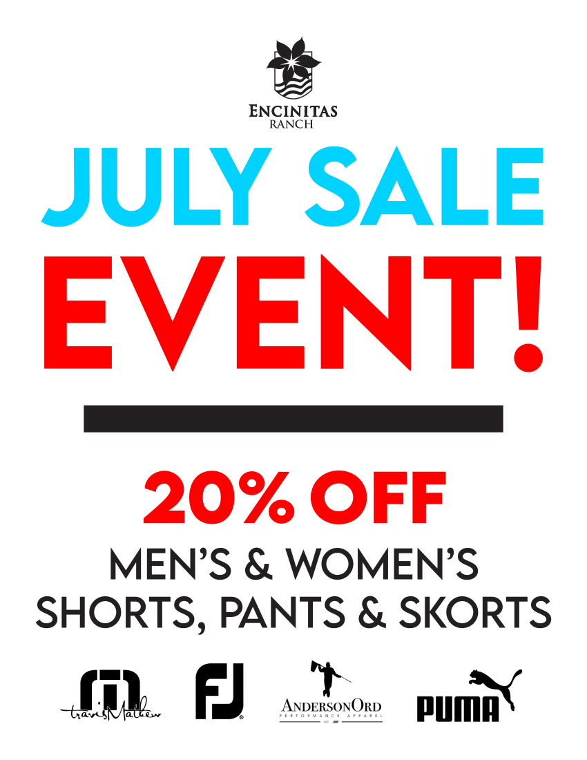 ER shorts skorts JUL 23 flyer